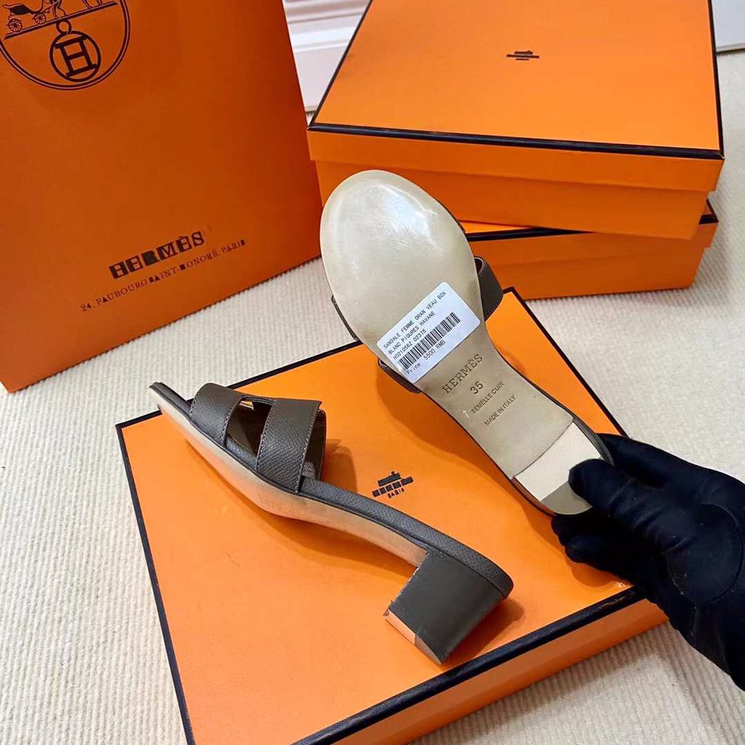 에르메스 올수공 오아시스 슬리퍼 샌들 앱송 29